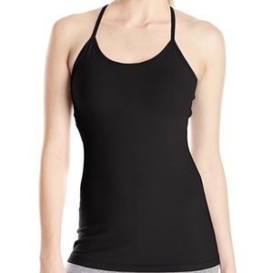 Beyond Yoga Racer Slim Cami black and white bundle